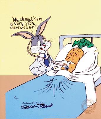 Bugs Bunny Sick