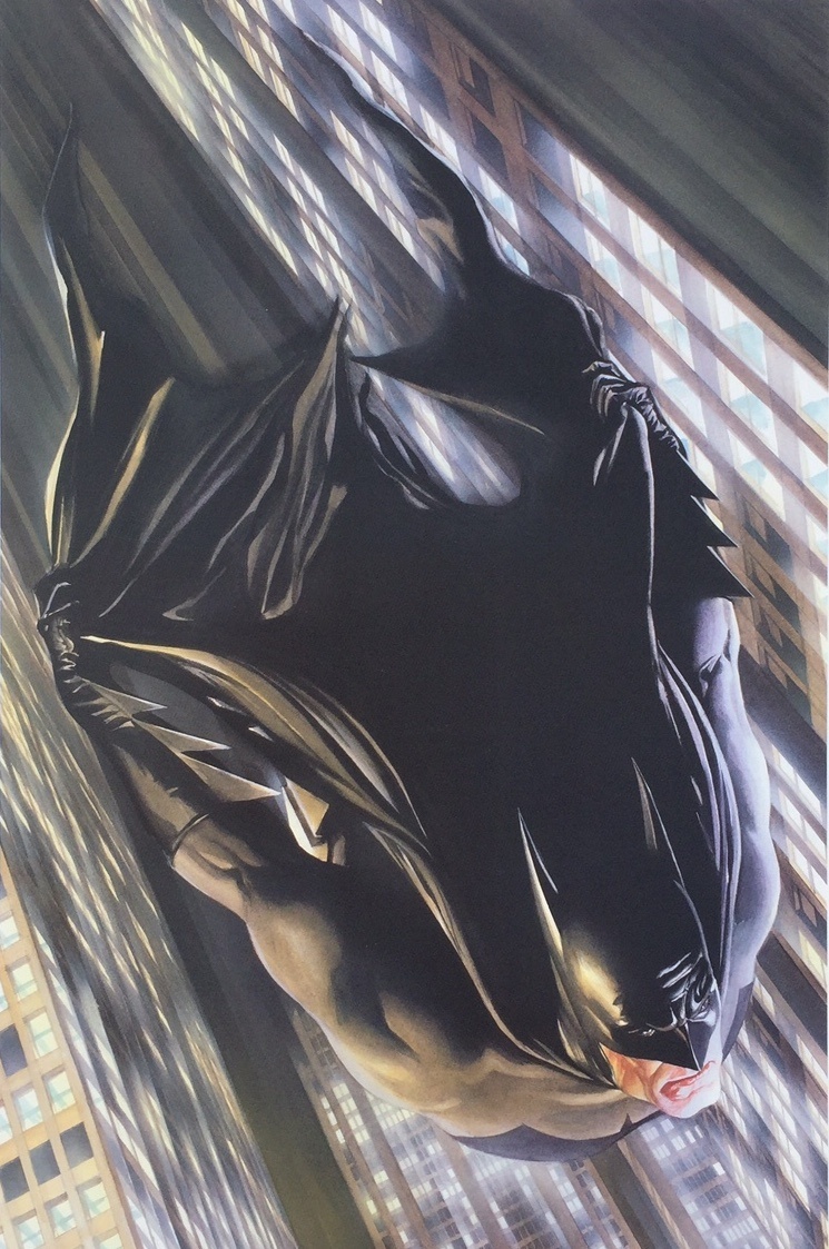 Artist Alex Ross Limited Edition Giclee on Canvas