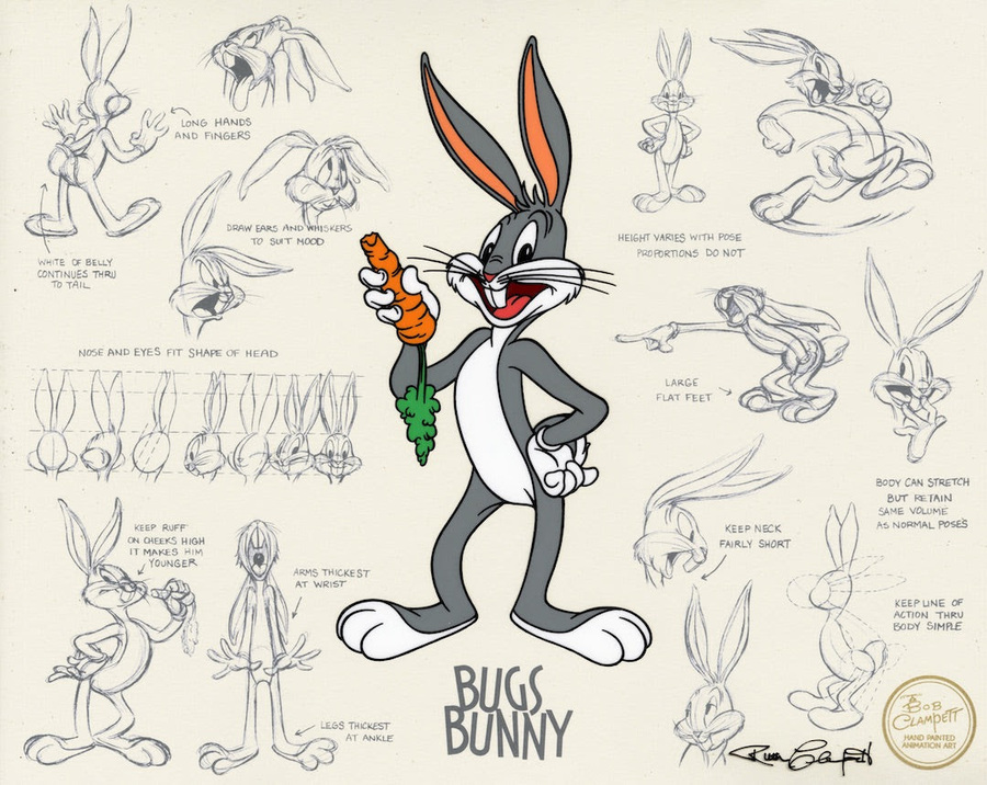 Looney Tunes Original Production Cel: Tweety Bird – Clampett Studio