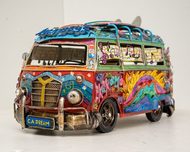 Charles Fazzino 3D Art Charles Fazzino 3D Art The Beach Boys Bus (Original)