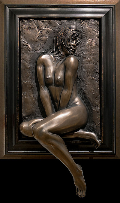 Bill Mack Windy (Bonded Bronze) (Framed)