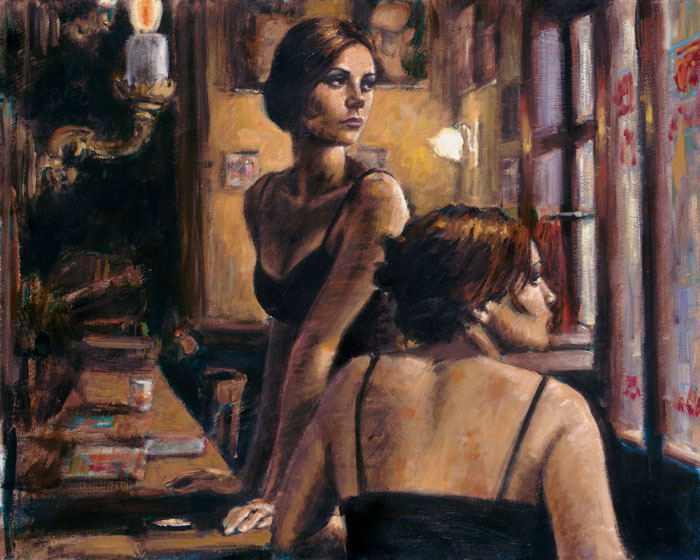 Fabian Perez El Federal Cafe II