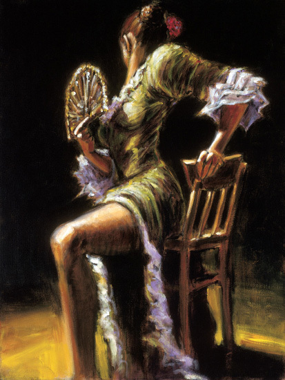 Fabian Perez Flamenco Dancer II