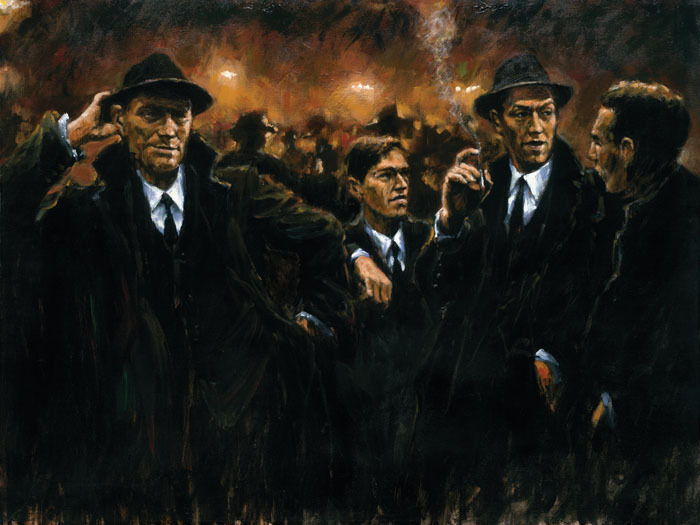 Fabian Perez Friends At Las Brujas