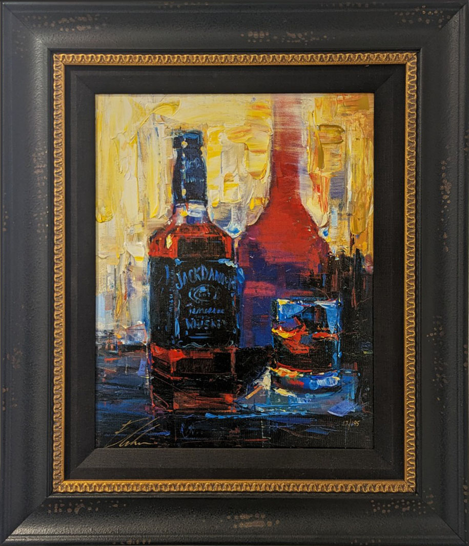 Michael Flohr Gentleman's Jack (SN) (Framed)