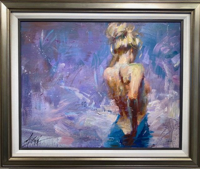 Henry Asencio Intrigue (AP) (Framed)