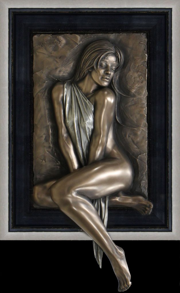 Bill Mack Patience (Bonded Bronze) (Framed)