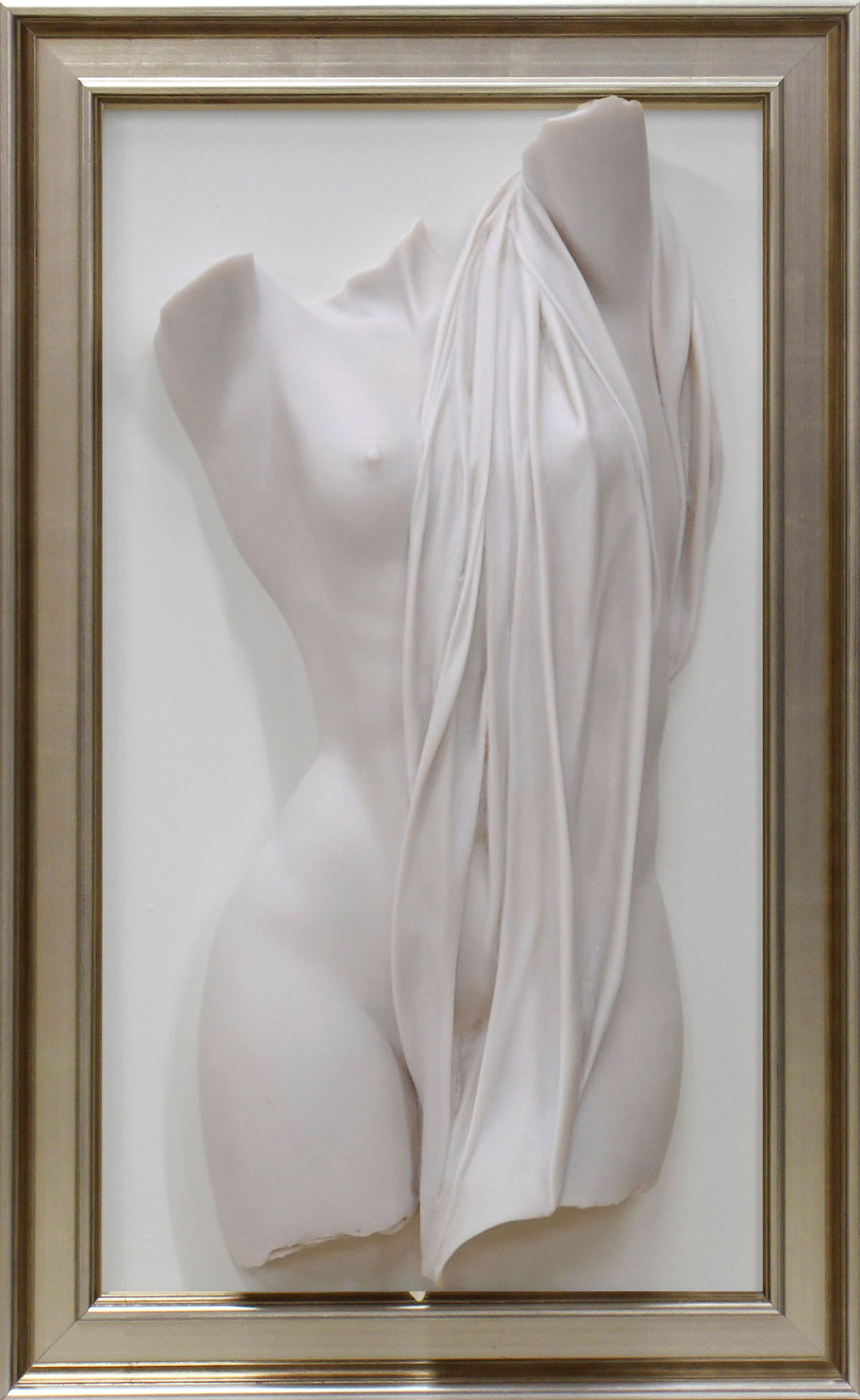 Bill Mack The Bather Torso (Natural Sand) (Framed)