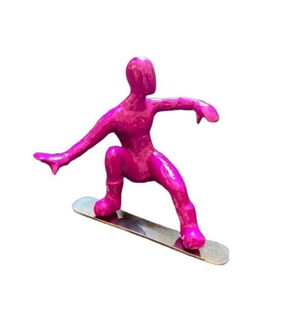 Ancizar Marin Jump Snowboarder (Magenta)