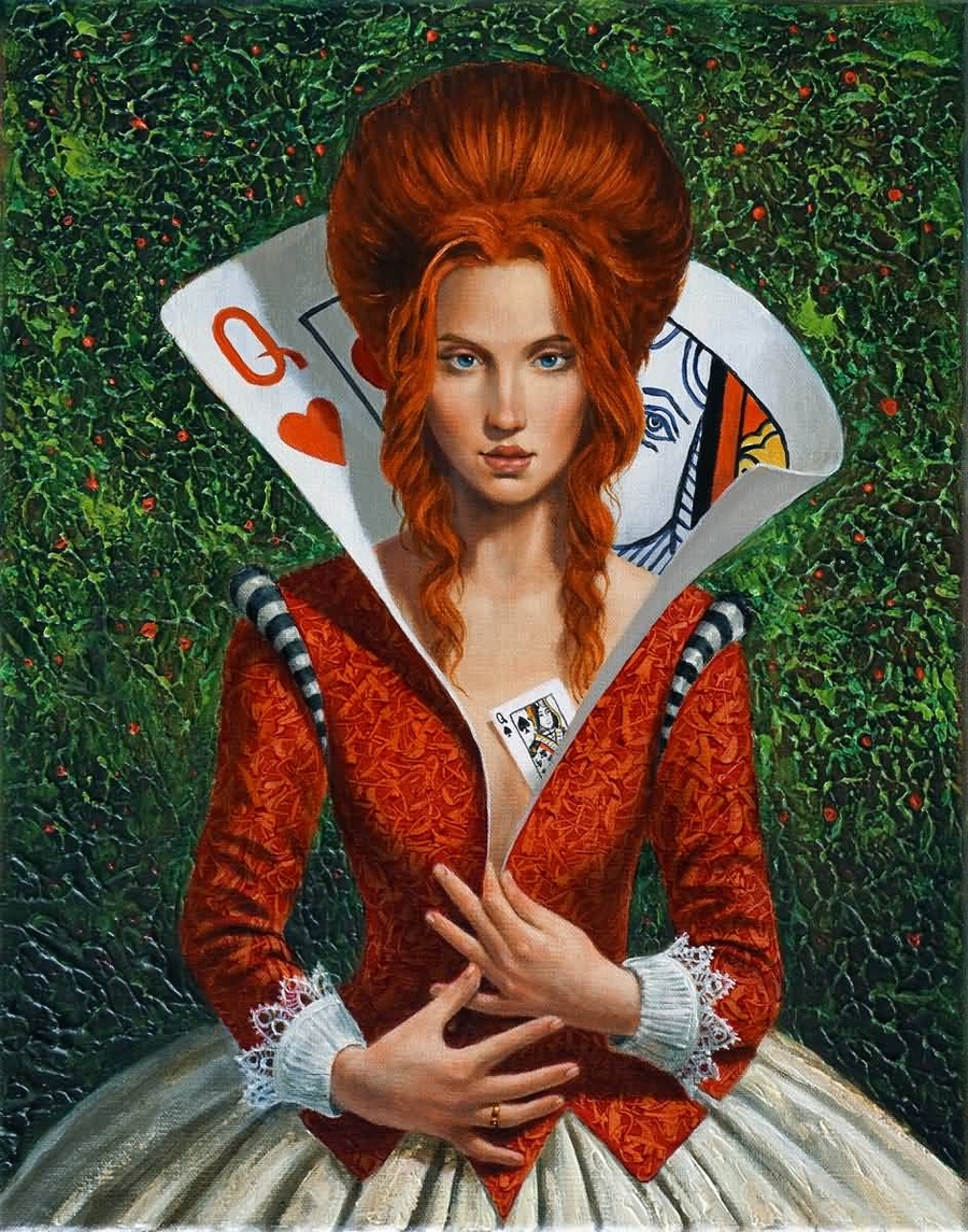 Michael Cheval Queen of Hearts (SN) 