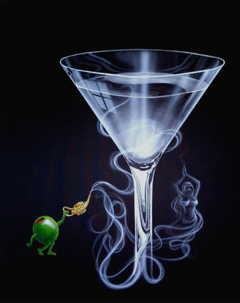 Michael Godard Martini Genie (SN)