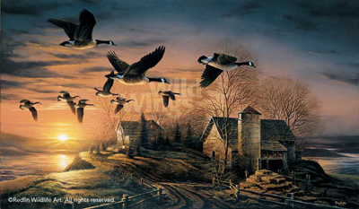 Terry Redlin Sundown