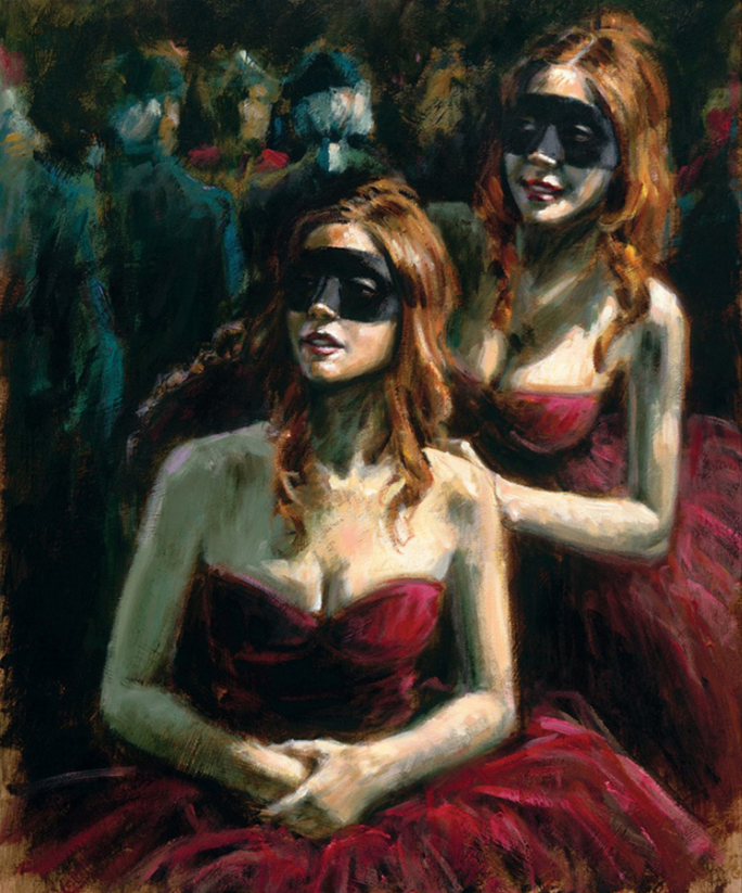 Fabian Perez Venetian Cortasanas - Study